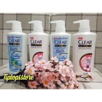 DẦU GỘI CLEAR HOA ANH ĐÀO VÀ BẠC HÀ CHANH (chai 480ml)
