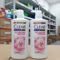 Dầu gội CLEAR hoa anh đào 630g