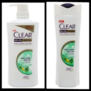 Dầu gội Clear mát lạnh bạc hà 650g