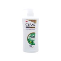 Dầu gội Clear mát lạnh bạc hà chai dầu gội đầu sạch gàu dành cho phái mạnh