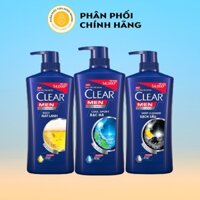 Dầu Gội Clear Men 630g/Chai _ Cool Sport Bạc Hà
