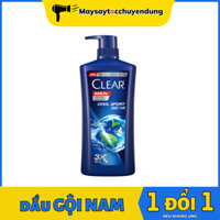 Dầu Gội Clear Men 900g Cool Sport Bạc Hà