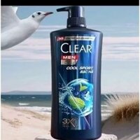 Dầu gội clear men 900g sạch gàu vượt trội cùng hương bạc hà tươi mát