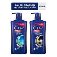 Dầu gội Clear Men 900g