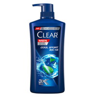 DẦU GỘI CLEAR MEN BẠC HÀ 630G
