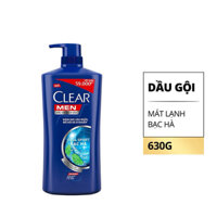 Dầu gội CLEAR Men bạc hà 630g