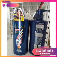Dầu gội clear men chai 410ml,Tinh chất hương bạc hà the mát