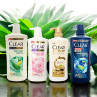 Dầu Gội Clear men - Clear Bạc Hà Mát Lạnh Sạch Gàu 630g-900g (chai)