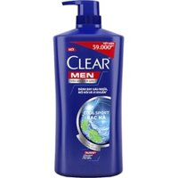 Dầu Gội CLEAR Men COOL SPORT Mát Lạnh Bạc Hà 900g