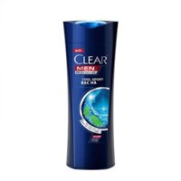 Dầu Gội Clear Men Cool Sport Bạc Hà 180g