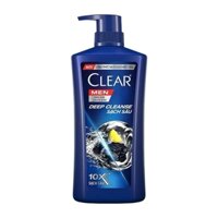 Dầu Gội Clear Men Deep Cleanse – 900g