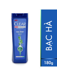 Dầu Gội Clear Men Mát Lạnh Bạc Hà (180g)