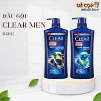 Dầu gội Clear men nước hoa Cool Sport Bạc Hà/ Deep Cleanse 840G