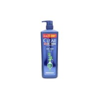 Dầu gội Clear Men Sạch gàu Bạc hà chai 900g