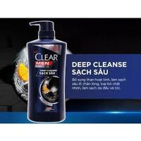 Dầu gội Clear Men sạch sâu 630g