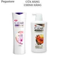 Dầu gội CLEAR Sạch Gàu Hoa Anh Đào 340g / Dầu gội CLEAR Sạch Gàu Thảo Dược Strong Me 630g