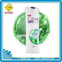 Dầu Gội Clear Sạch Gàu Mát Lạnh Bạc Hà Chai 170g