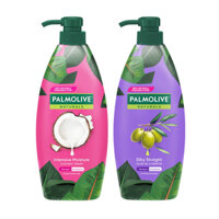 Dầu gội có dầu xả Palmolive Naturals suôn mượt và dưỡng ẩm thiên nhiên 600ml