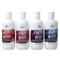 Dầu gội cố định chwarzkopf Schwarzkopf nhuộm tóc màu xám xanh hồng tím bổ sung màu vàng NNKL