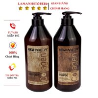 Dầu gội collagen TopHaneda phục hồi, kiềm dầu, sạch gàu, ngăn rụng, mềm mượt size: 500ml – 800ml