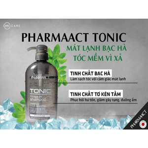 Dầu gội dành cho nam Tonic Pharmaact 600ml