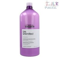 Dầu gội dành cho tóc duỗi Liss Unlimited Shampoo L'oreal 1500ml ( New 2022 ) - TN