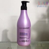 Dầu gội dành cho tóc duỗi Liss Unlimited L'oréal Shampoo 500ml - TN