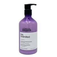 Dầu gội dành cho tóc duỗi Liss Unlimited L'oréal Shampoo 500ml