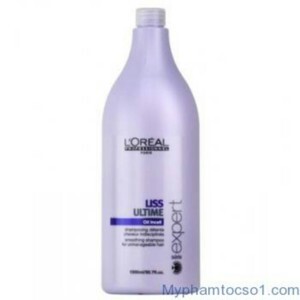 Dầu gội dành cho tóc duỗi thẳng L'oreal Liss Ultime Shampoo - 1.5l