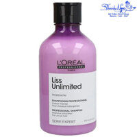 Dầu gội dành cho tóc duỗi Professionnel Serie Expert Liss Unlimited Shampoo L'oréal 300ml [ TN ]