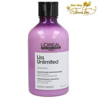 Dầu gội dành cho tóc duỗi Professionnel Serie Expert Liss Unlimited Shampoo L'oréal 300ml [ TT ]