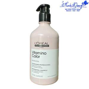 Dầu gội dành cho tóc nhuộm L'oreal Vitamino Colour A-OX - 500ml