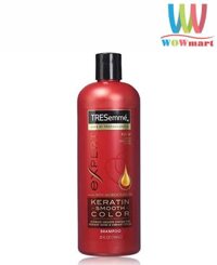 Dầu gội dành cho tóc nhuộm TRESemmé Keratin Smooth Color Maroccan Oil 739ml