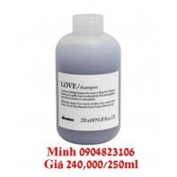 Dầu gội dành cho tóc thẳng Davines lovely smoothing 250ml