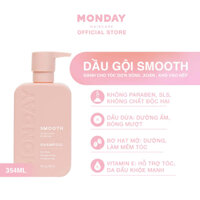 Dầu Gội dành cho tóc xoăn tóc dợn sóng khó vào nếp Monday Smooth 354ml