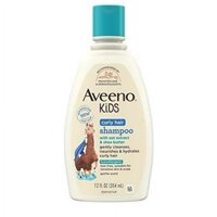 Dầu gội dành cho tóc xoăn Aveeno Kids với chiết xuất yến mạch & bơ hạt mỡ 354ml (Mỹ)