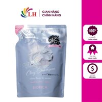 Dầu gội đất sét Biorica Clay Shampoo White Floral & Savon giúp phục hồi và giảm rụng tóc (360ml)