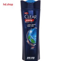 Dầu Gội Đầu 370G Clear Men Cool Sport Sạch Gàu Bạc Hà với hd.shop mọi sản phẩm đều là chính hãng