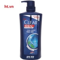 Dầu Gội Đầu 650G Clear Men Cool Sport Sạch Gàu Bạc Hà