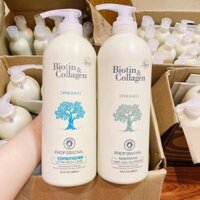 DẦU GỘI ĐẦU BIOTIN COLLAGEN - Bộ Gội Xả Biotin Trắng Ngăn Rụng Tóc, Kích Thích Mọc Tóc - hangxachtaybaoanshop