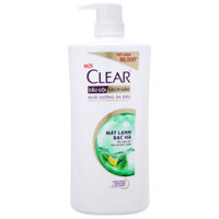 Dầu gội đầu clear bạc hà chai 630g