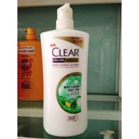 Dầu Gội Đầu Clear Bạc Hà 900gr