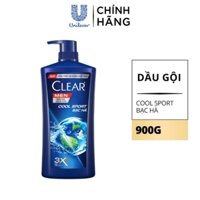 Dầu gội đầu Clear men 900g