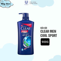 Dầu Gội Đầu Clear Men Cool Sport Bạc Hà 900g