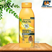 Dầu Gội Đầu Garnier Fructis Hair Food Nourishing Banana Shampoo For Dry Hair 350ml
