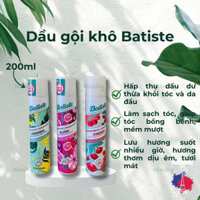 Dầu gội đầu khô Batiste 200ml - Giúp Mái Tóc Suôn Mượt Bồng Bềnh một cách hỏa tốc khi bạn cần_MiMi HG