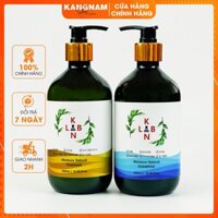 Dầu gội đầu Kn.Lab cặp dầu gội xả ngăn ngừa gãy rụng 500ml Hàn Quốc (tặng kèm 1 miếng bông tẩy trang)