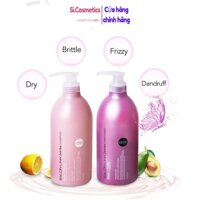 Dầu gội đầu Kumano Salon Link Extra Treatment dùng cho tóc thẳng 1000ml