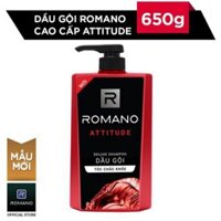 Dầu gội đầu romano cao câpx attitude 650g