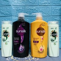 DẦU GỘI ĐẦU SUNSILK MỀM MƯỢT DIỆU KỲ 650ML tặng kèm dầu gội sunsilk 140g